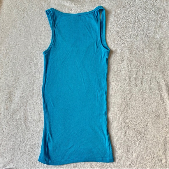 🍍 Aeropostale basic blue tank top size S - Picture 2 of 5
